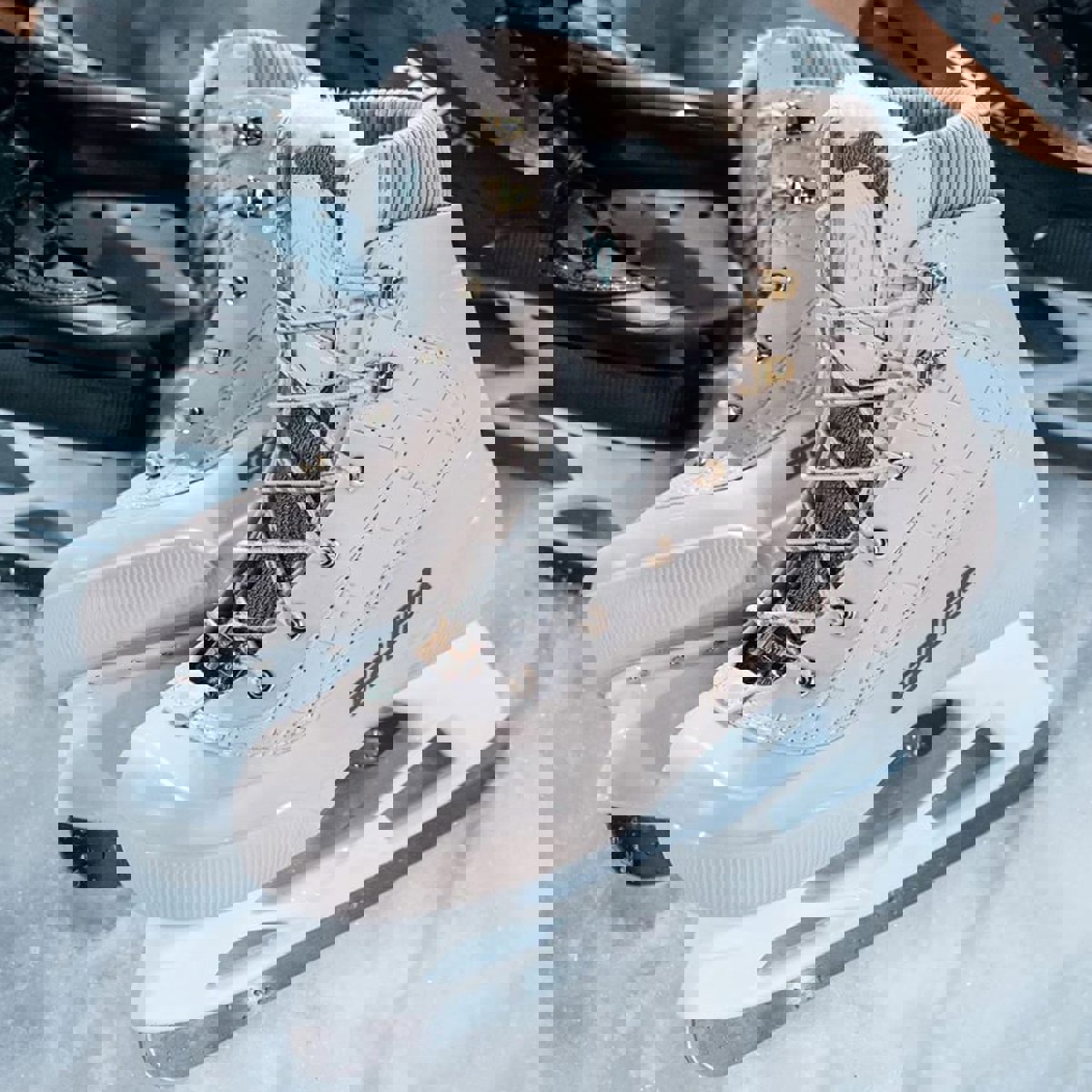 Bauer Tremblant Rec eishockeyschlittschuhe Beige 14