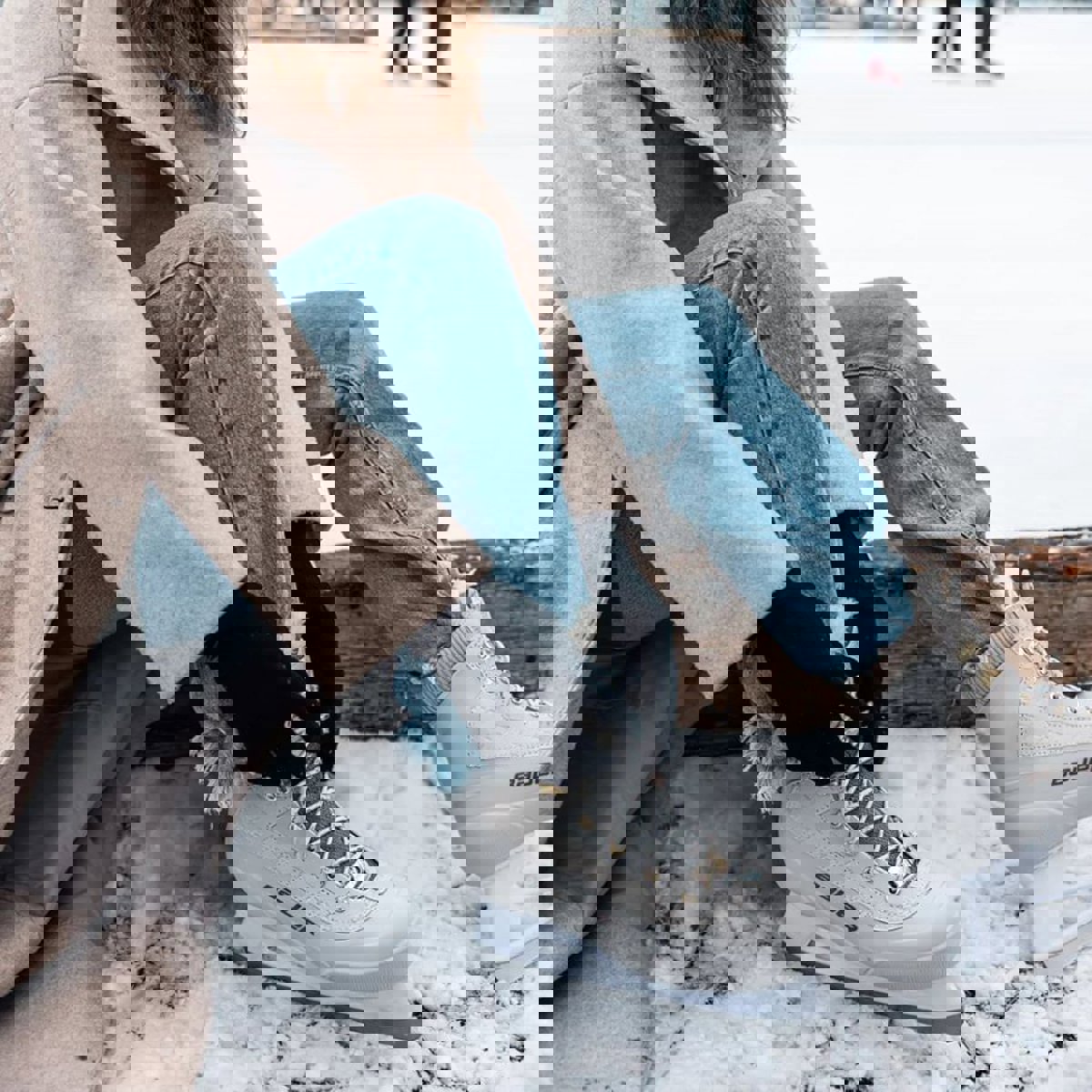 Bauer Tremblant Rec eishockeyschlittschuhe Beige 7