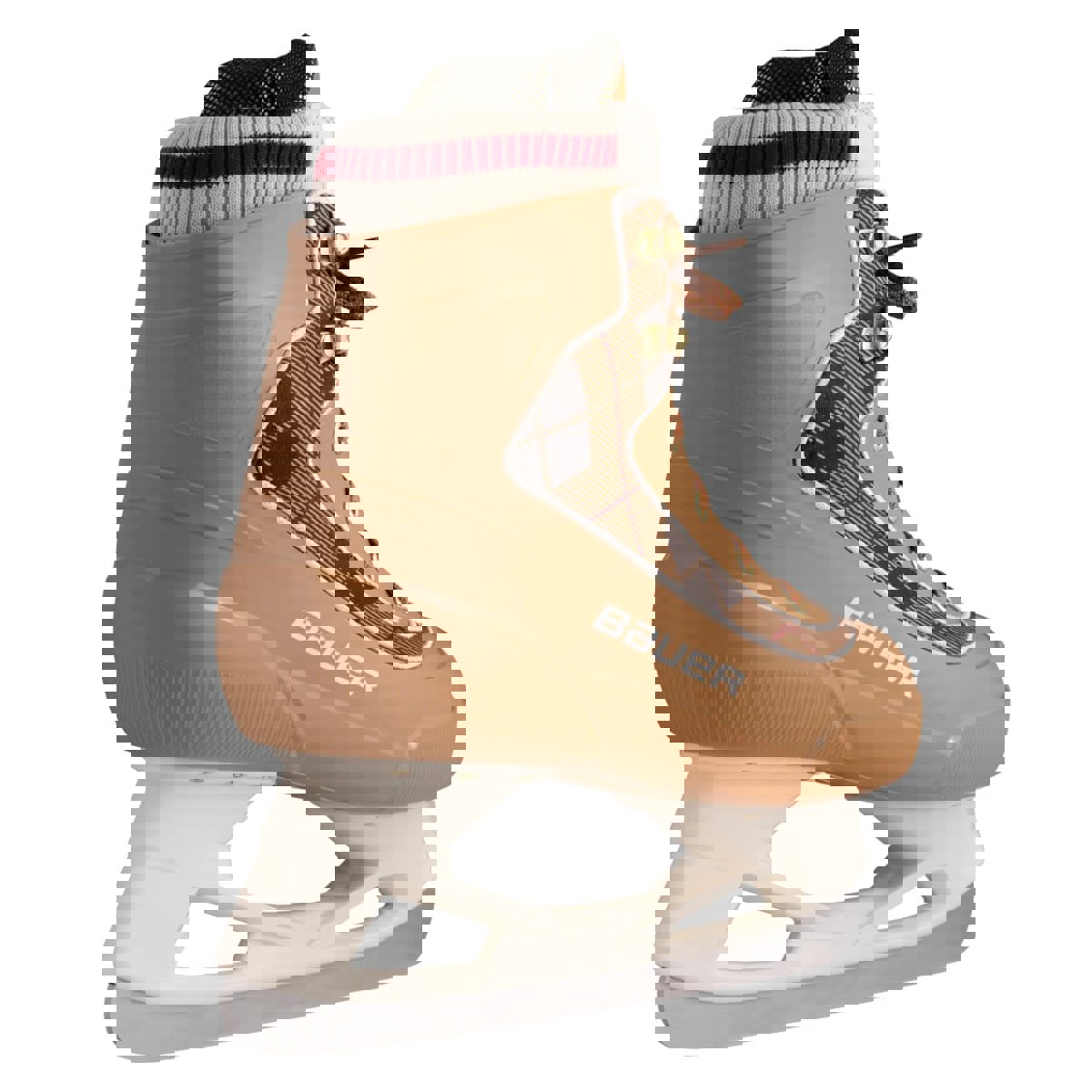 Bauer Chamonix Rec eishockeyschlittschuhe braun 2