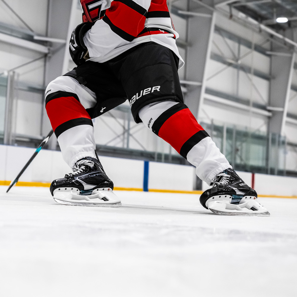 Bauer Supreme F40 Eishockeyschlittschuhe Erwachsene Fit 1 10