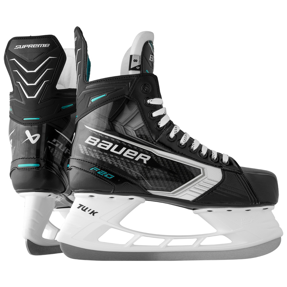 Bauer Supreme F20 Eishockeyschlittschuhe Jugendliche D foto 1