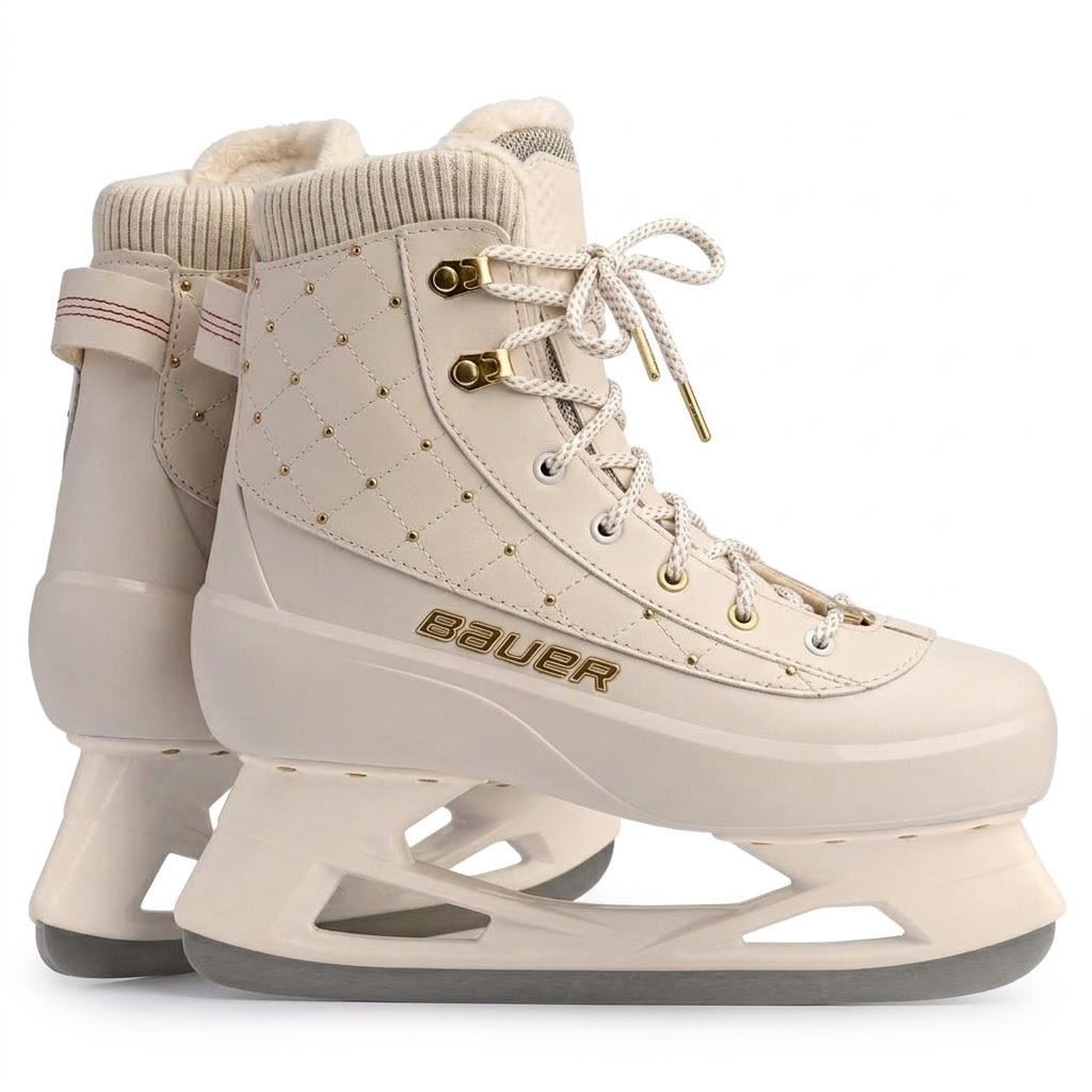 Bauer Tremblant 2.0 Damen Eishockeyschlittschuhe Beige foto 1