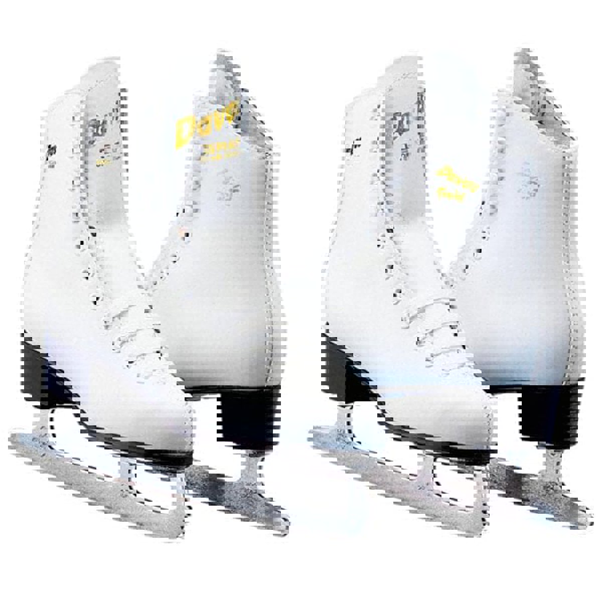 Graf Davos Gold eiskunstlaufschuhe Kinder weiß 4