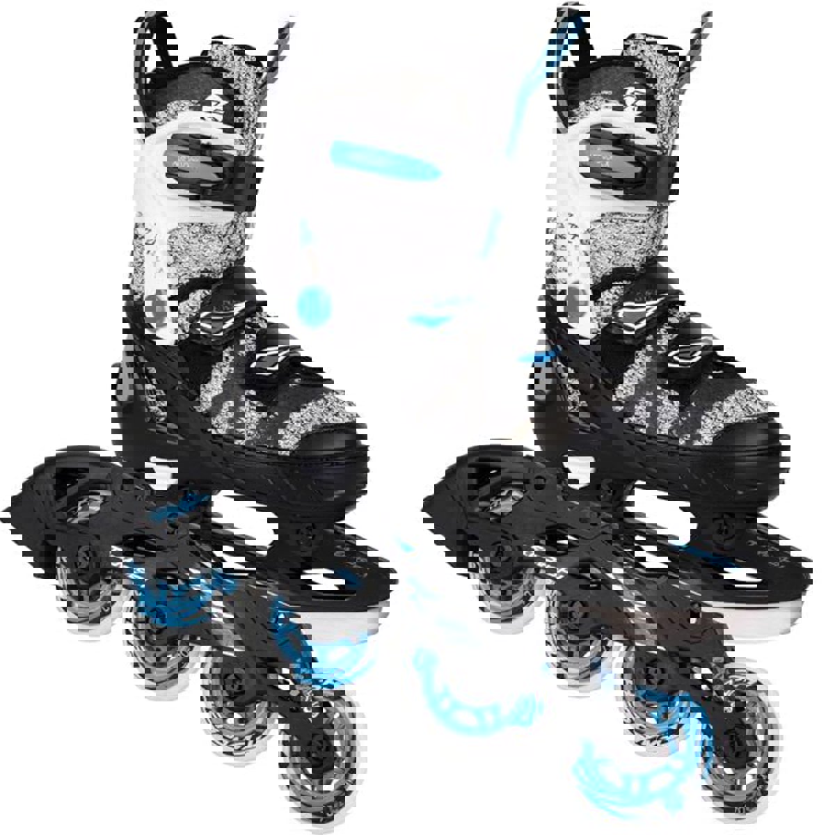 Tempish Enbo Duo kinder schlittschuhe / skates schwarz blau foto 1