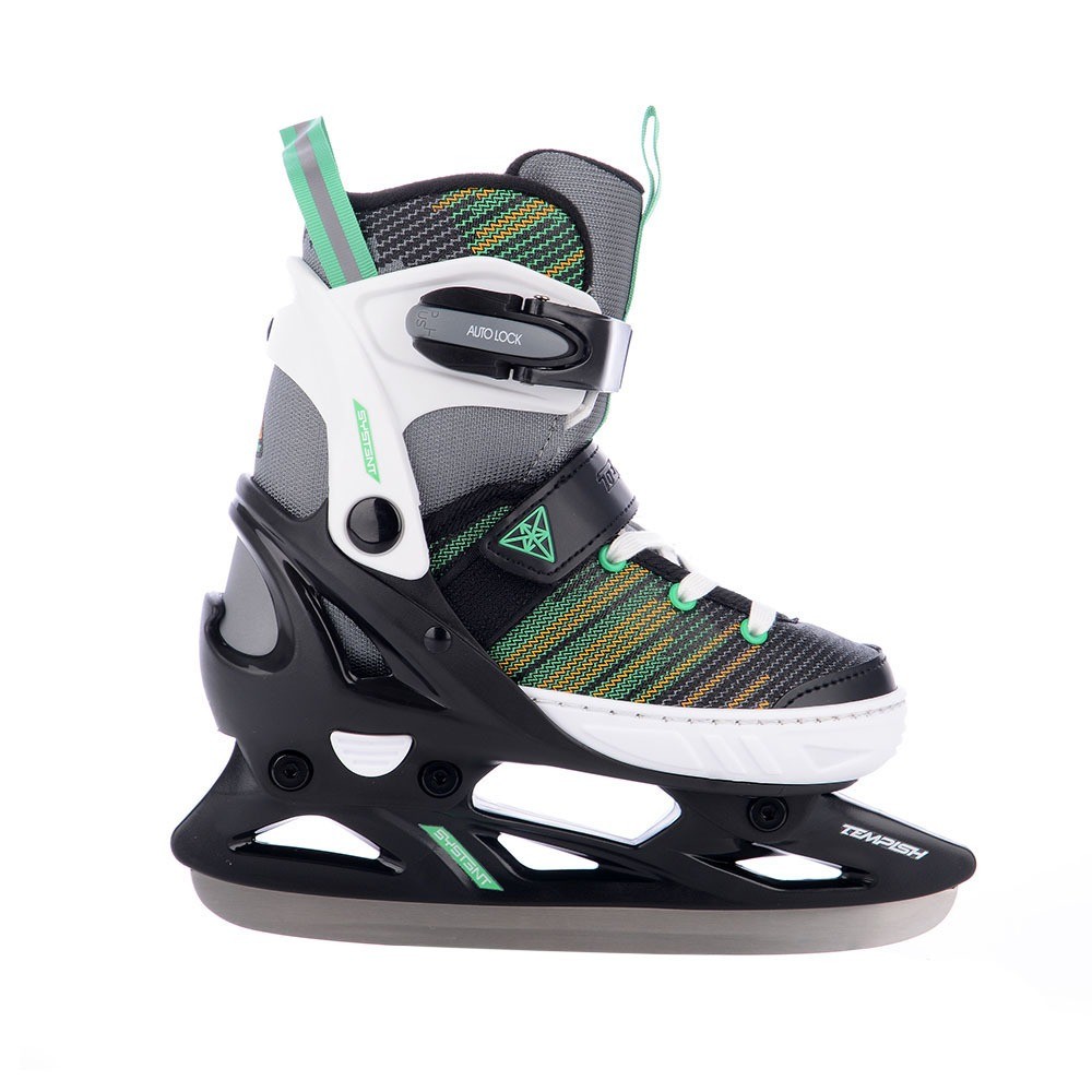 Tempish Systent Ice Kinderschlittschuhe Schwarz/Grün foto 1