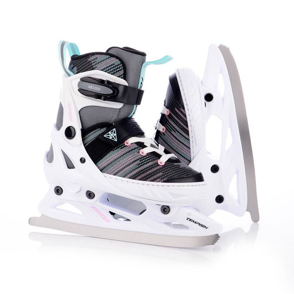 Tempish Systent Ice Kinderschlittschuhe Weiß/Rosa 5