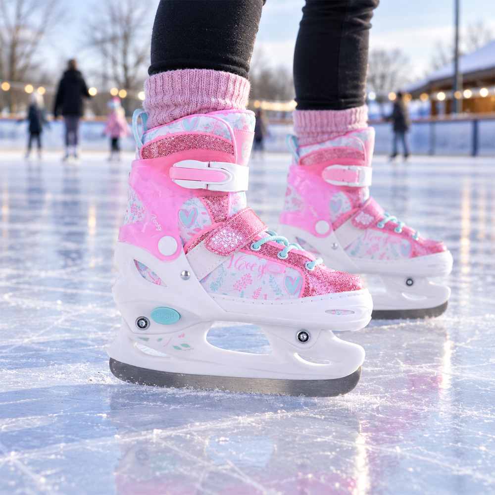 Tempish Ice Sky Girl Kinderschlittschuhe weiß/rosa 6
