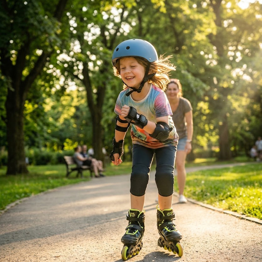 skate Helm für Kinder in Blau