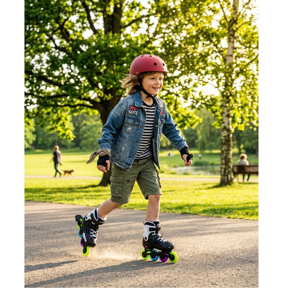 skate Helm für Kinder in Rot