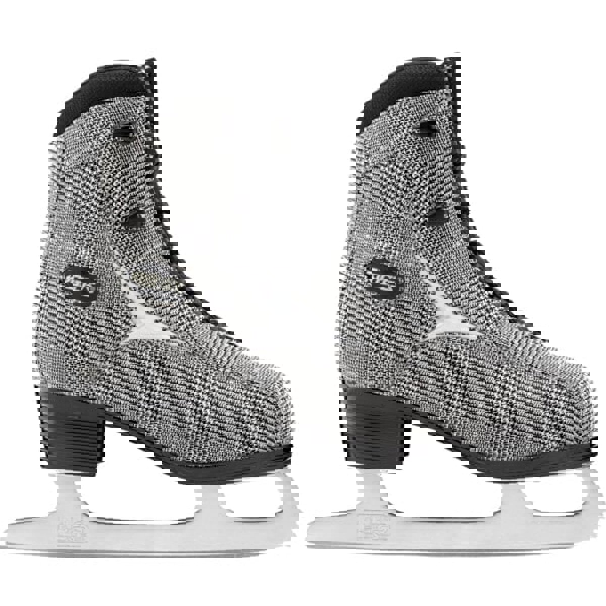 Roces Brits karierte eiskunstlaufschuhe schwarz/weiß 2