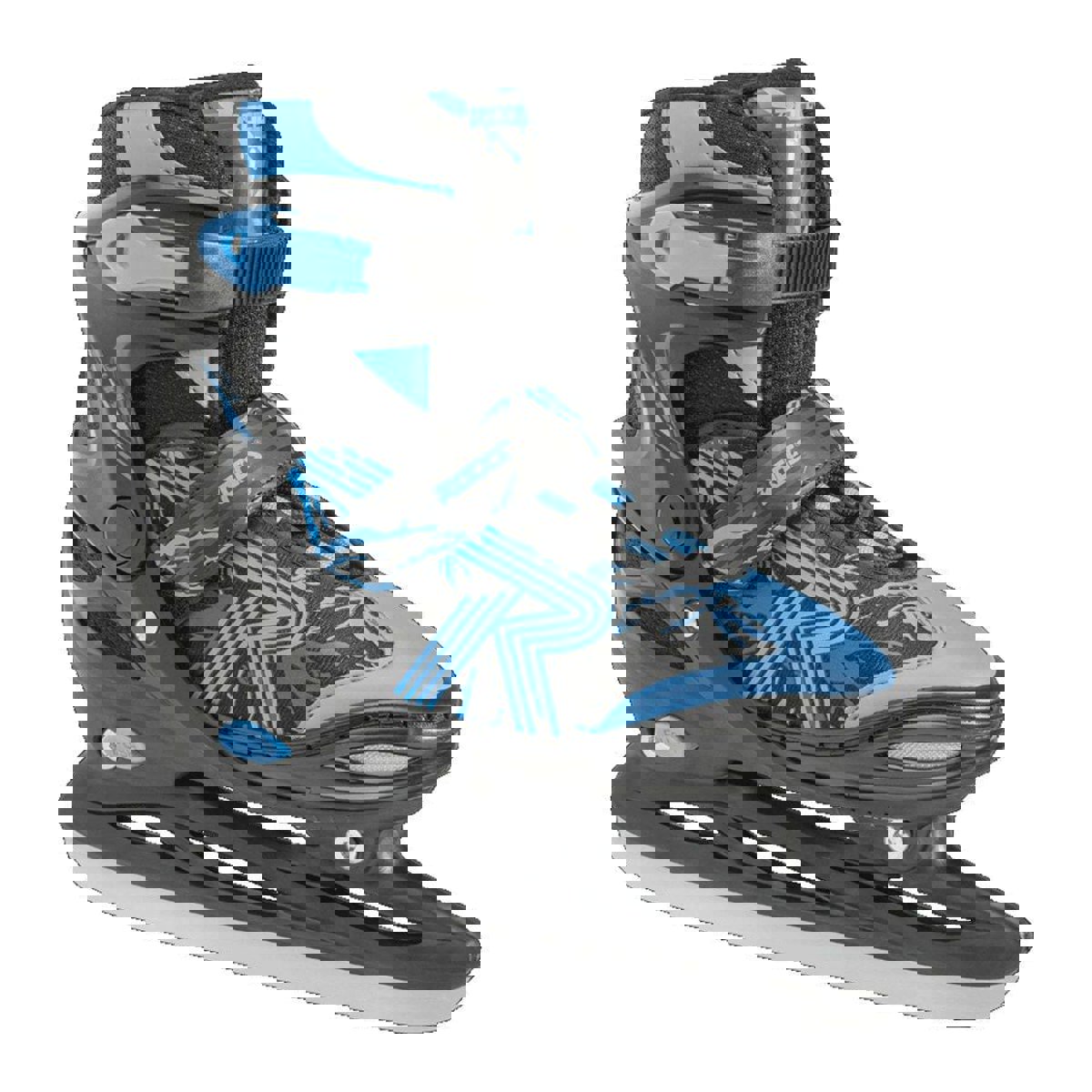 Roces Jokey Ice 3.0 kinder schlittschuhe Schwarz/Blau 4