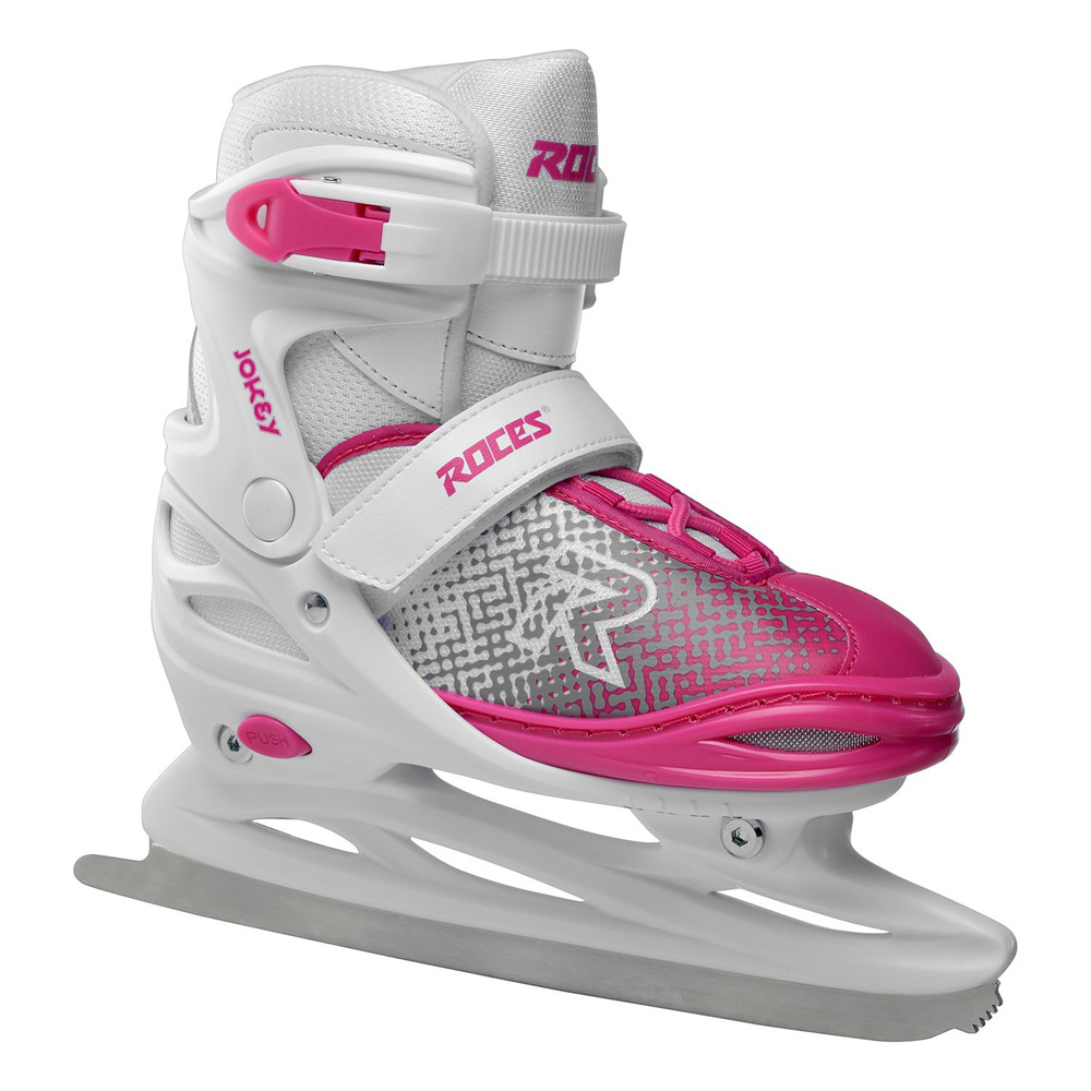 Roces Jokey Ice X Kinderschlittschuhe weiß/rosa foto 1