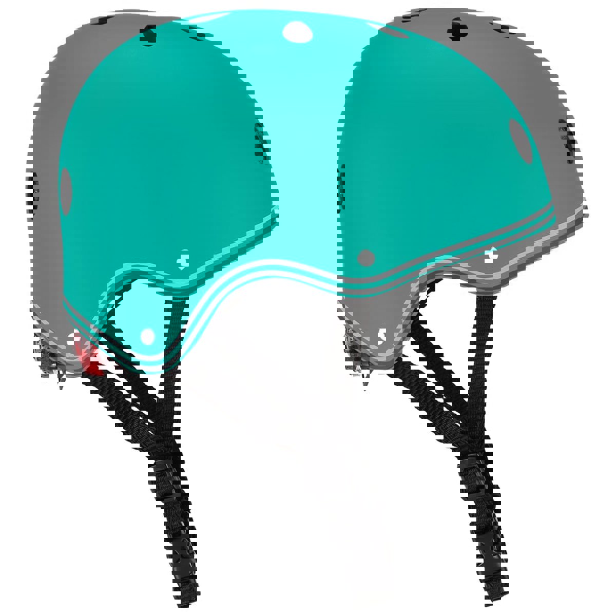 verstellbarer Schlittschuhhelm für Kinder Grün