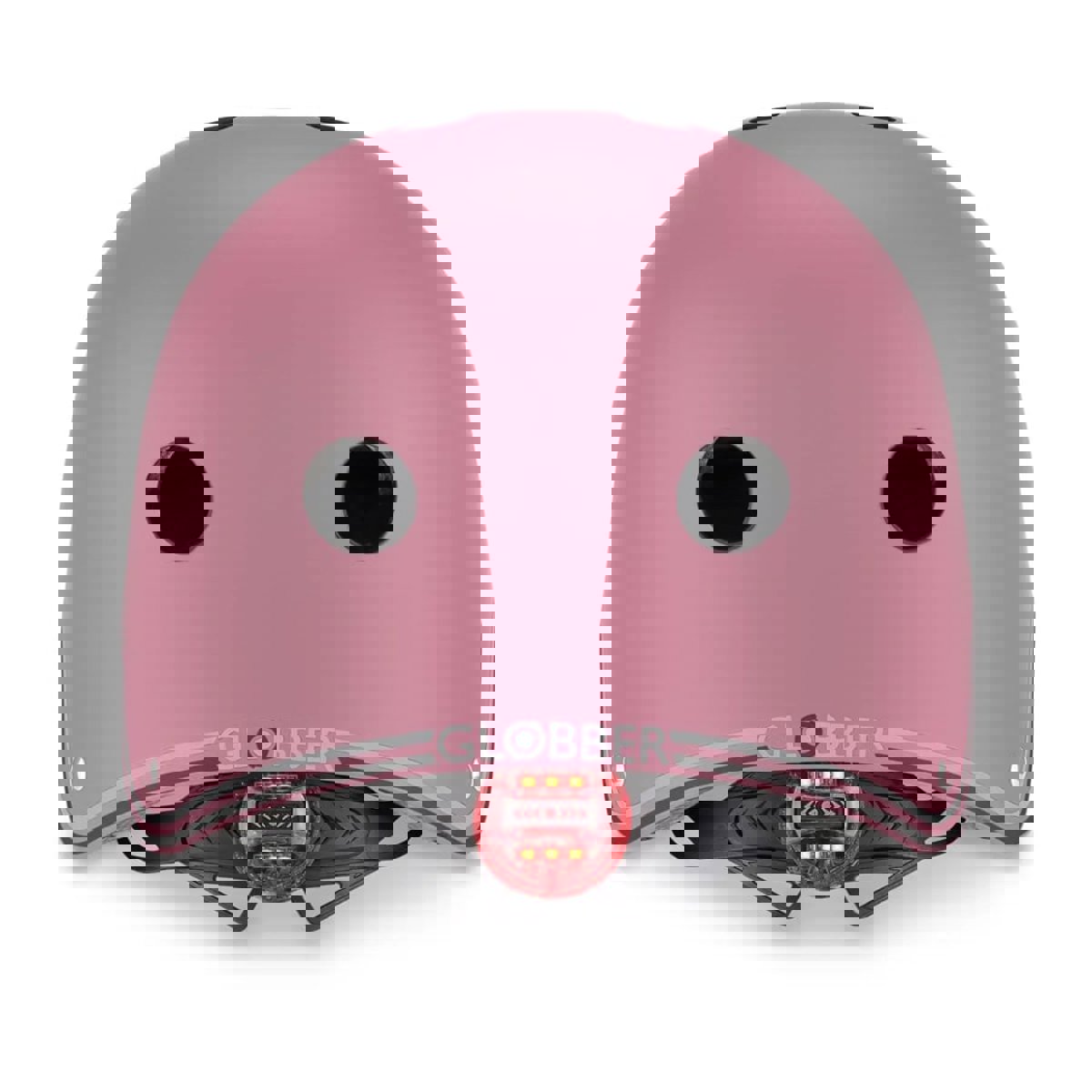 Globber verstellbarer Schlittschuhhelm für Kinder Altrosa 3