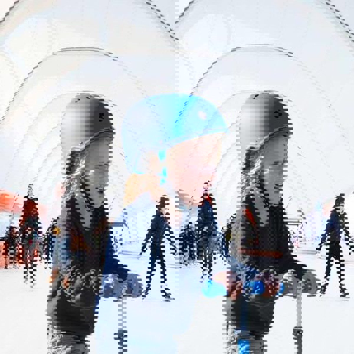 Globber verstellbarer Schlittschuhhelm für Kinder kobaltblau 2