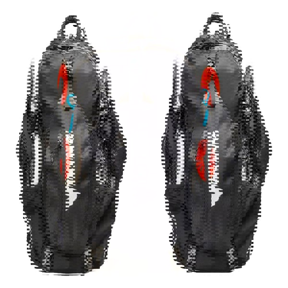 Viking Schlittentasche 40 Liter schwarz/weiß 3