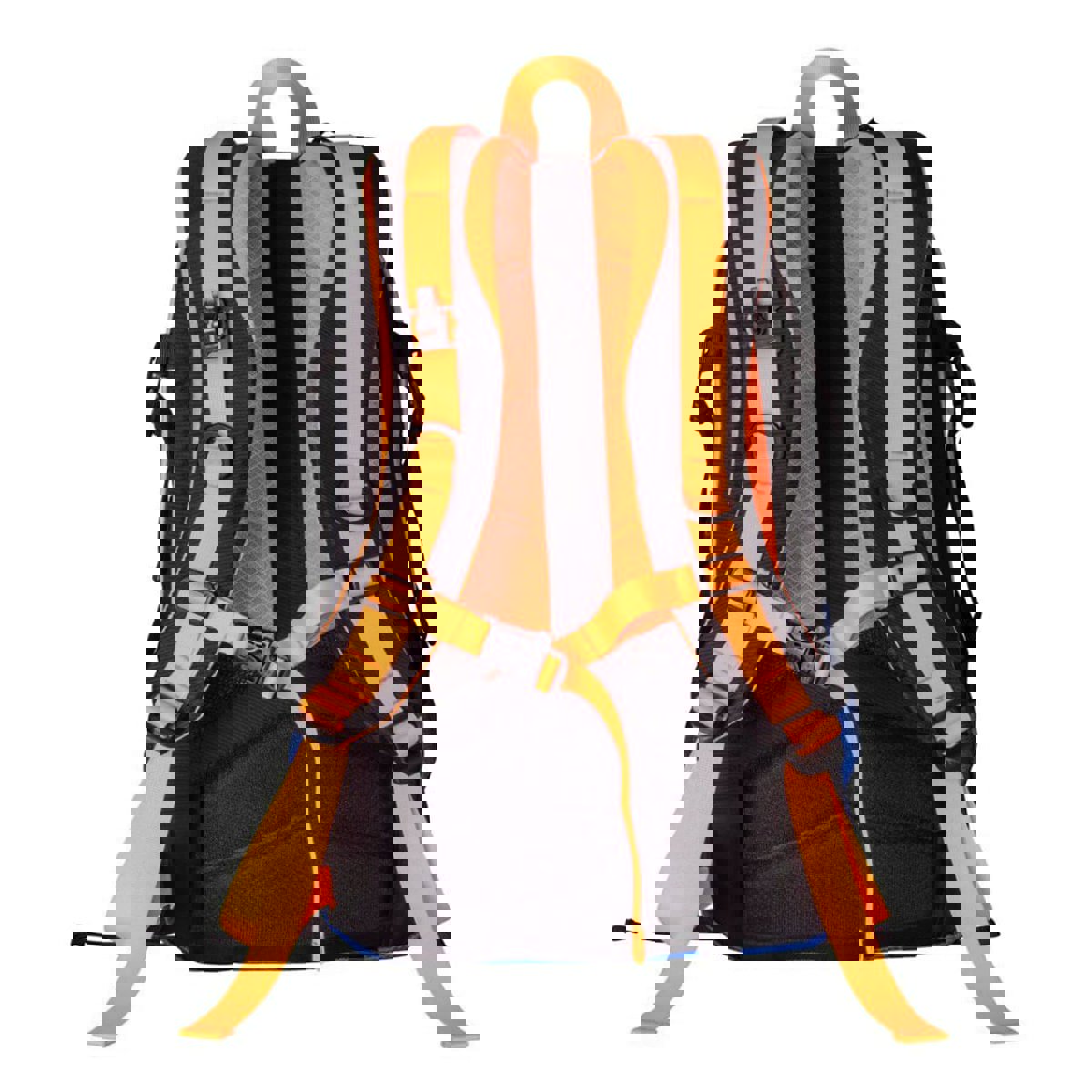 Viking Schlittentasche 30 Liter Schwarz-Blau 4