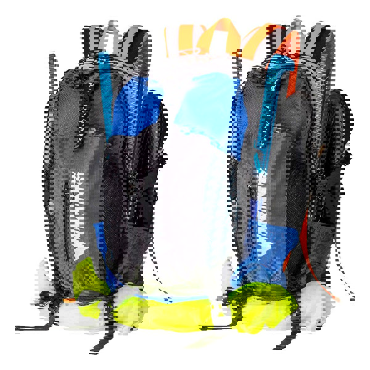 Viking Schlittentasche 30 Liter Schwarz-Blau 7