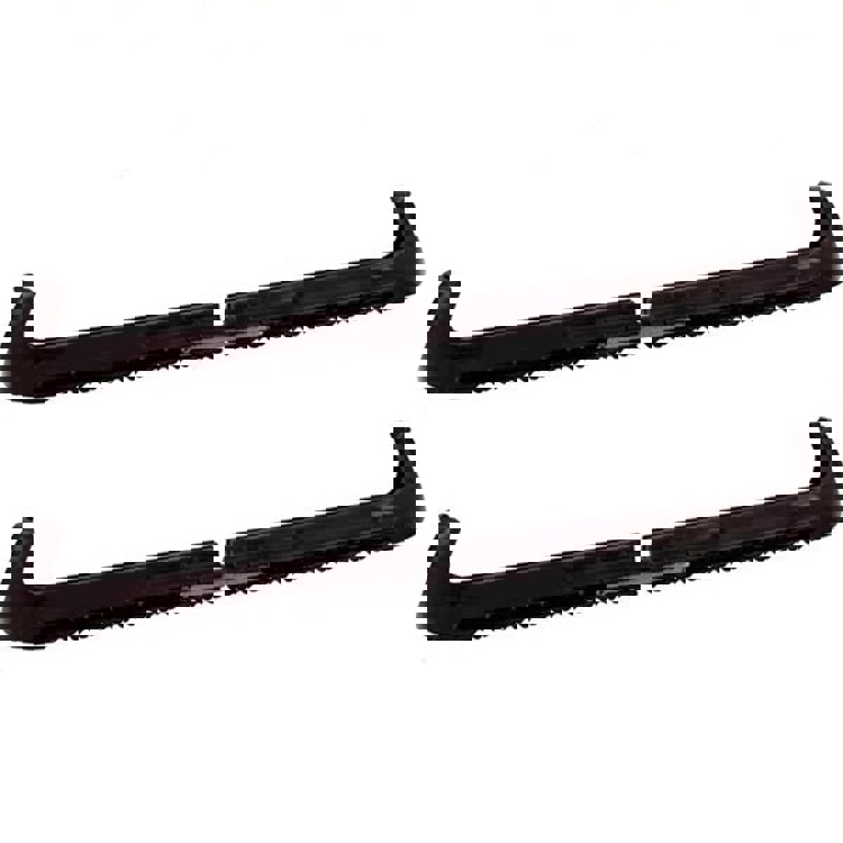 Twin Schlittschuh-Kufenschoner eisschnellauf Schwarz