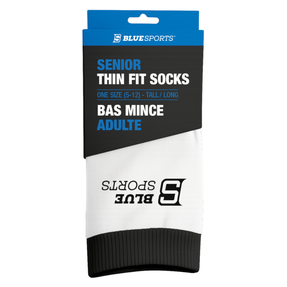 Blue Sports Pro Skin Thin Socken mit Coolmax weiß 3