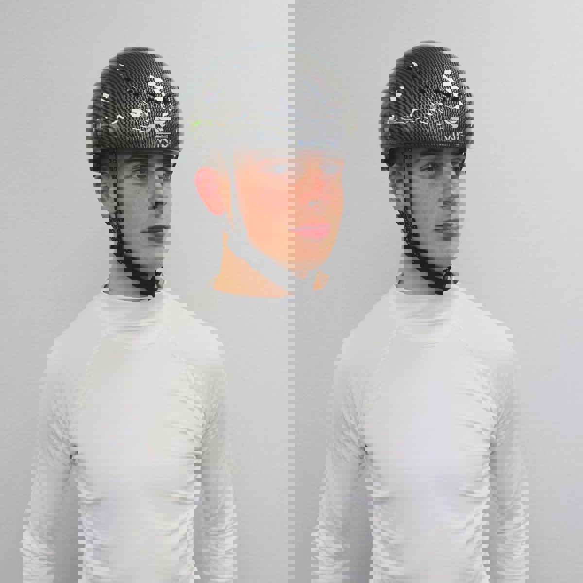 Zandstra Ving eisschutzhelme Carbon Schwarz 3