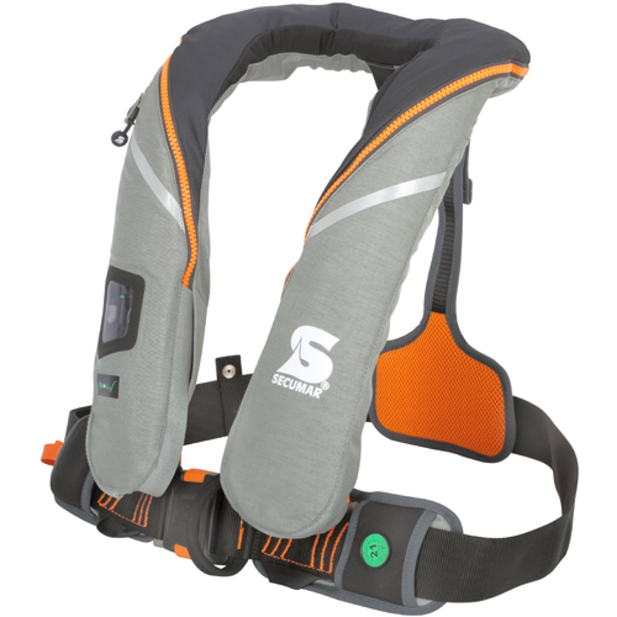 Secumar rettungsweste survival 220N grijs/orange 3