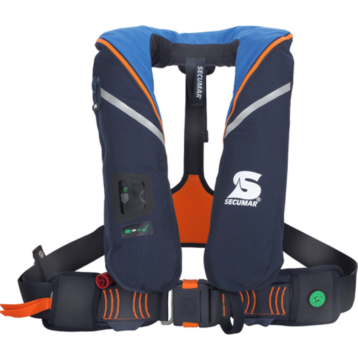 Secumar rettungsweste survival 220N blau / orange foto 1