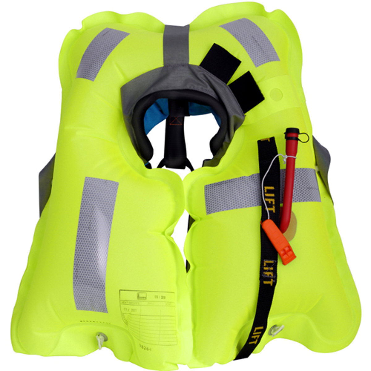 Secumar rettungsweste ultra 170N harness hawaiian ocean/orange 2