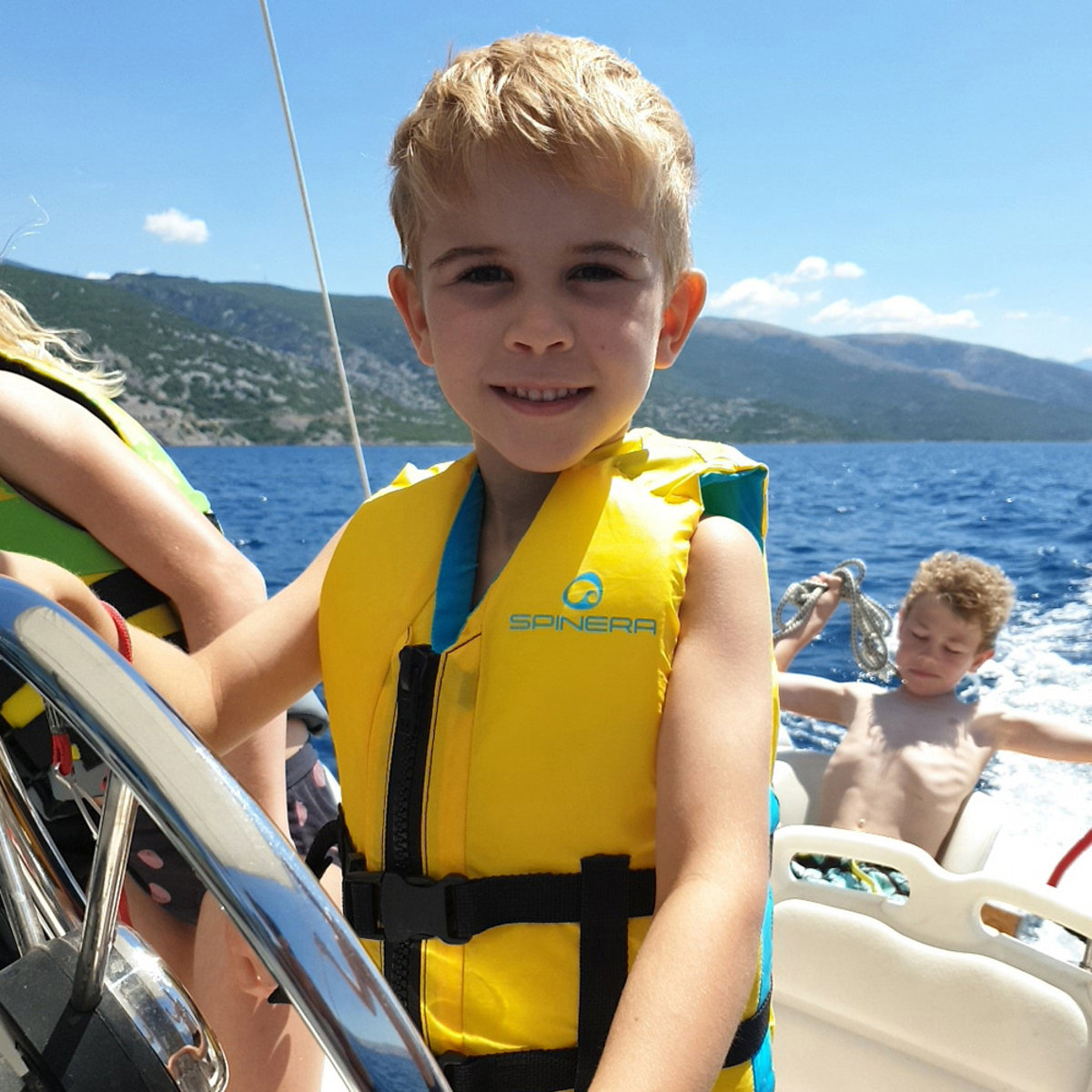 Spinera Aquapark / Kayak / SUP Nylon Schwimmweste geel 3