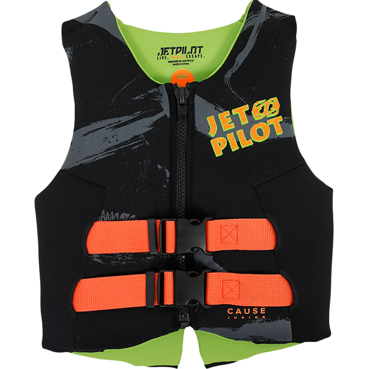 Jetpilot Cause Neopren Schwimmweste Kinder 12-14 Jahre foto 1