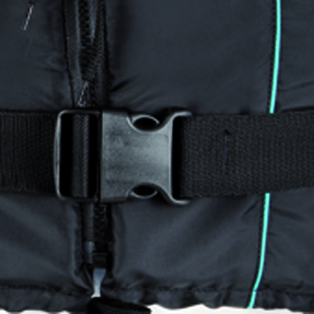 Besto dinghy mit zipper 50N schwimmweste schwarz/blau 4