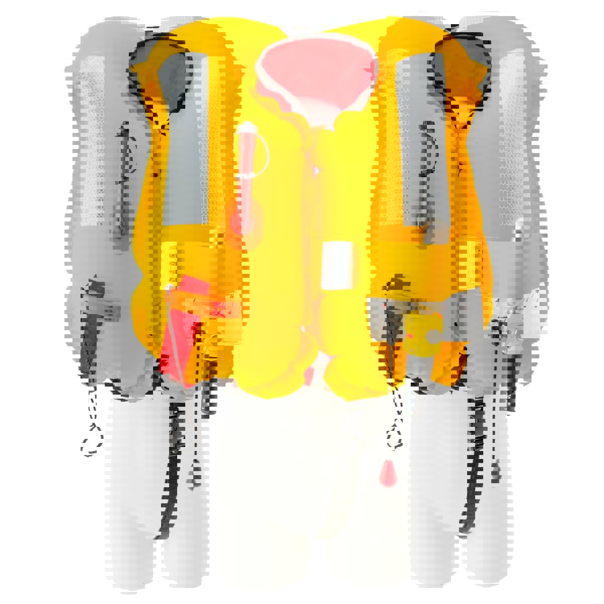 Besto aufblasbare rettungsweste pro junior 100n rot 15-40kg 3