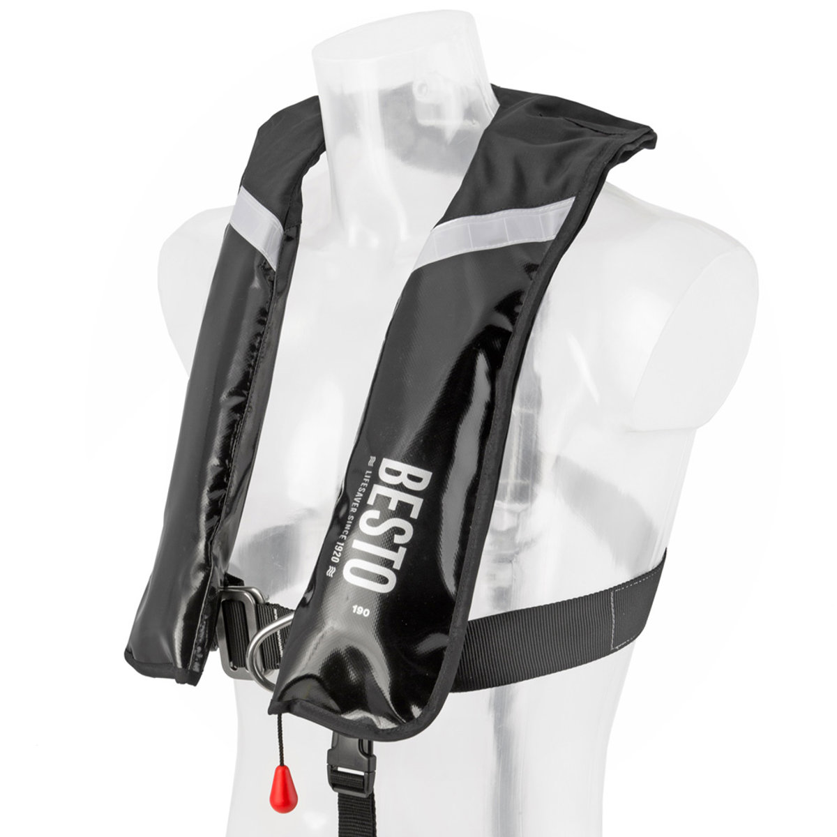 Besto professionell rettungsweste 190N schwarz 2