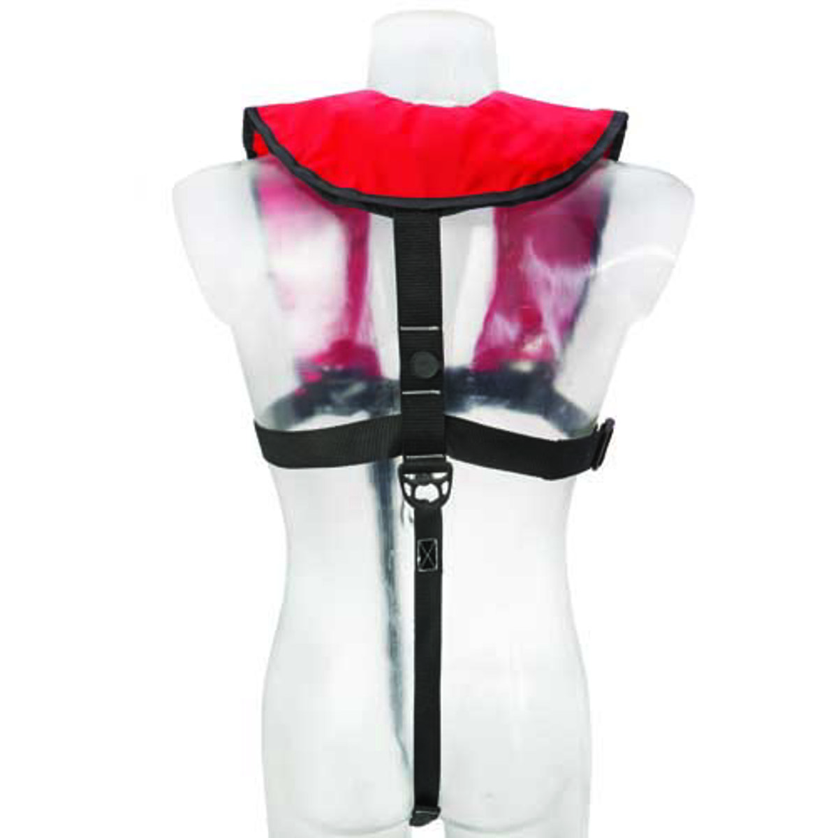 Besto aufblasbare rettungsweste 165N rot 2