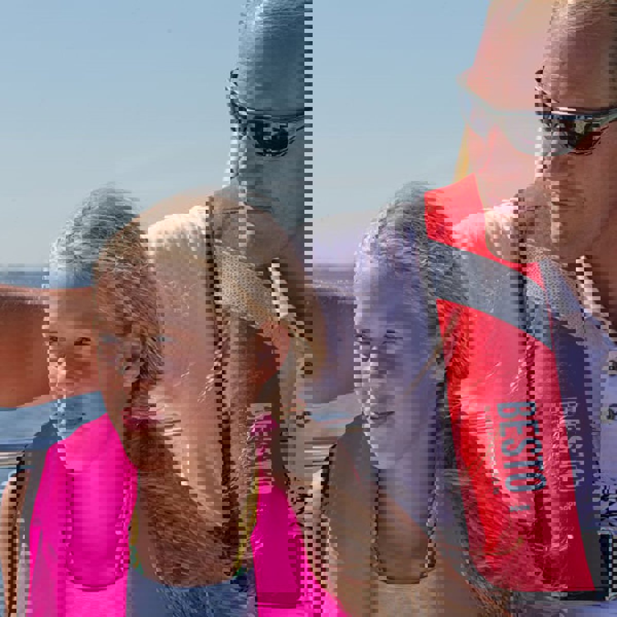 Besto Basic automatische Rettungsweste 15-40 kg junior rosa 7