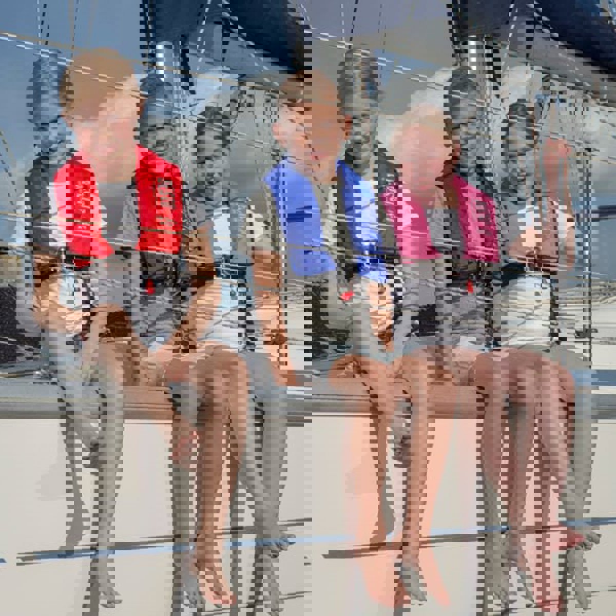 Besto Basic automatische Rettungsweste 15-40 kg junior rosa 8