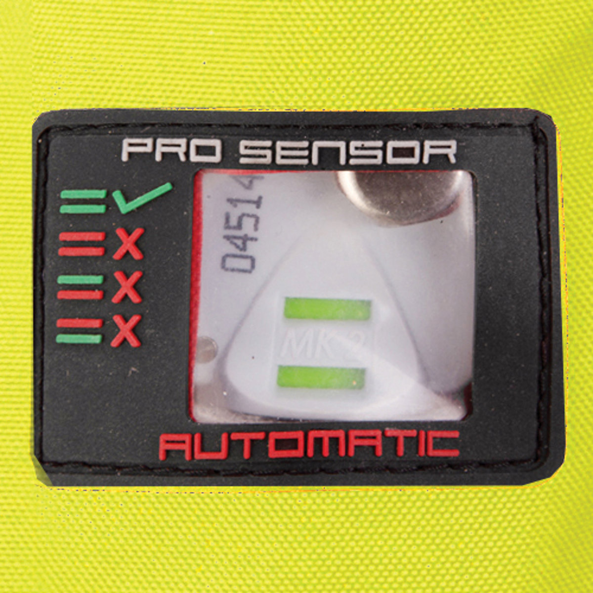 Besto pro aufblasbare rettungsweste gelb schwarz 300N 3