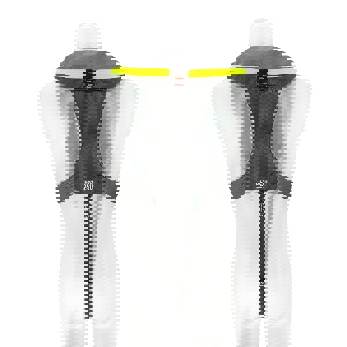 Besto Comfort fit aufblasbare rettungsweste PRO 220N mh gris/gelb 5