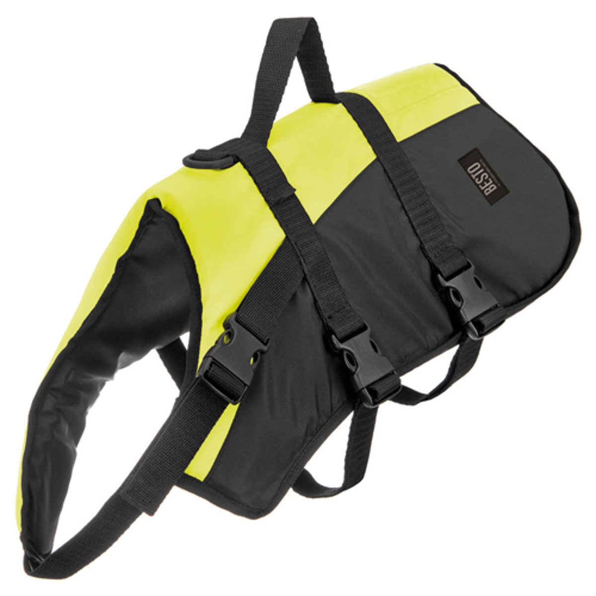 Besto hunde schwimmweste deluxe gelb foto 1