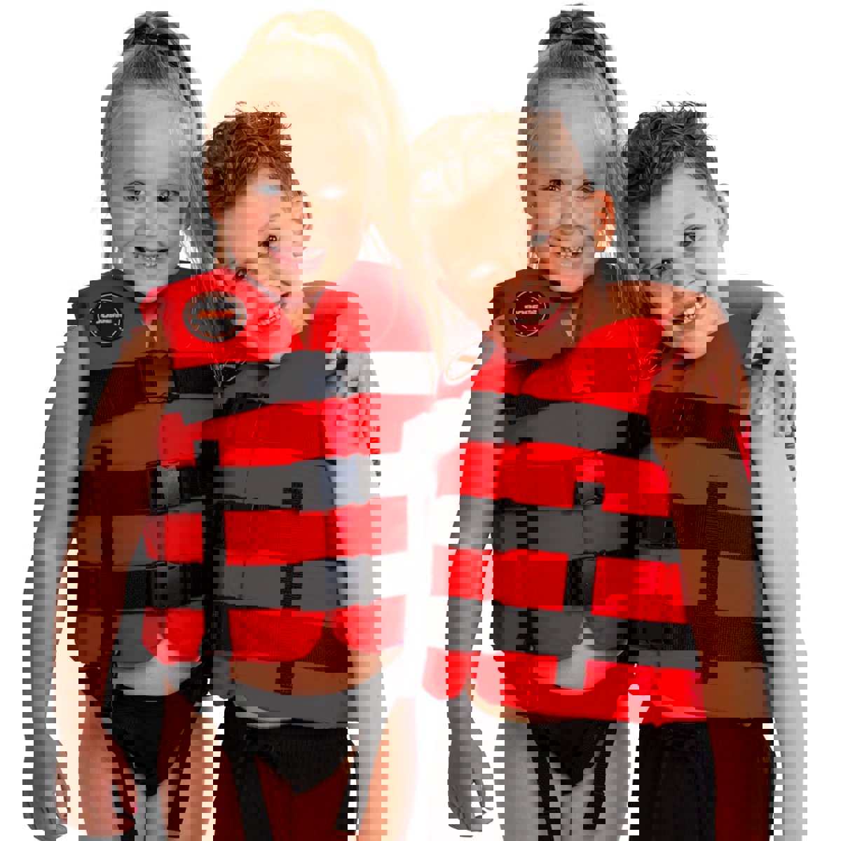 Jobe Scribble schwimmweste kind rot 5