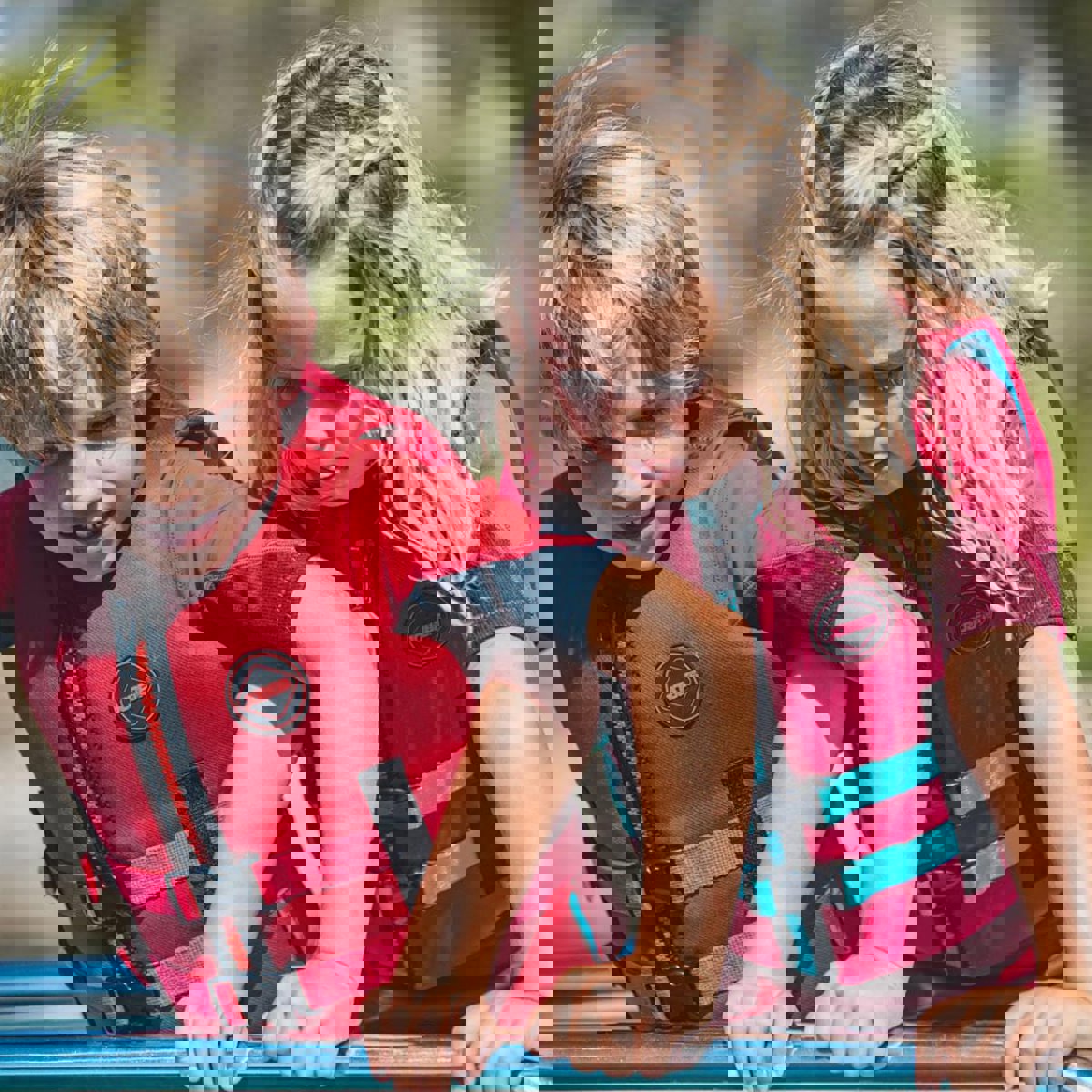 Jobe neopren schwimmweste kinder hot rosa 8