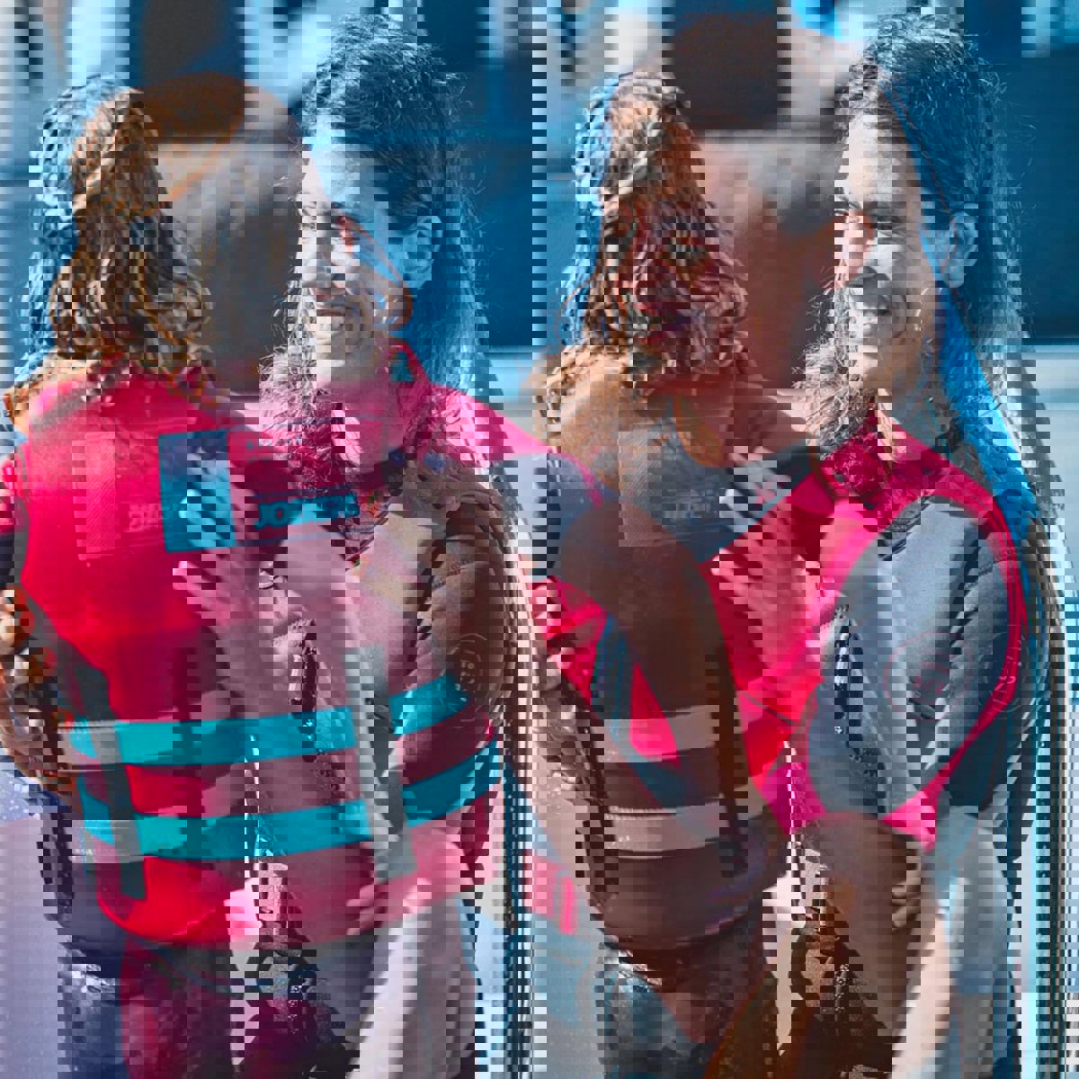 Jobe neopren schwimmweste kinder hot rosa 9