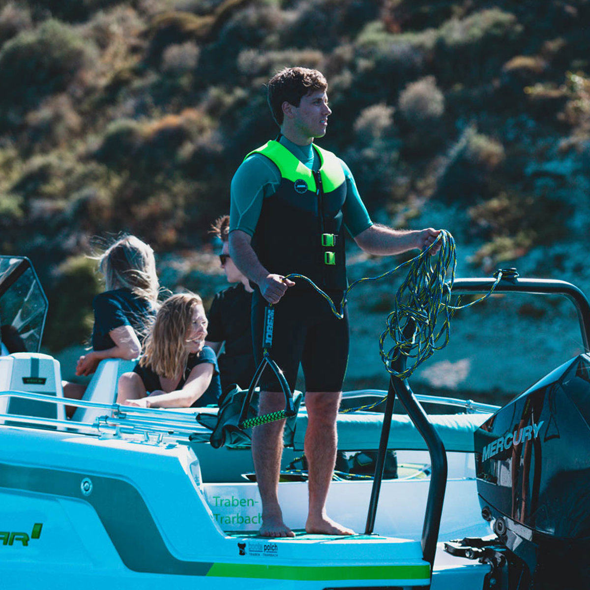 Jobe neopren schwimmweste herren Lime grün 4