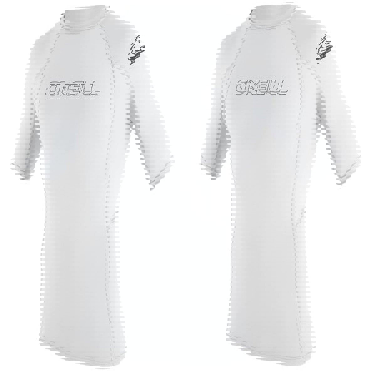 Oneill Kurzarm-Rashguard für Herren in Weiß foto 1