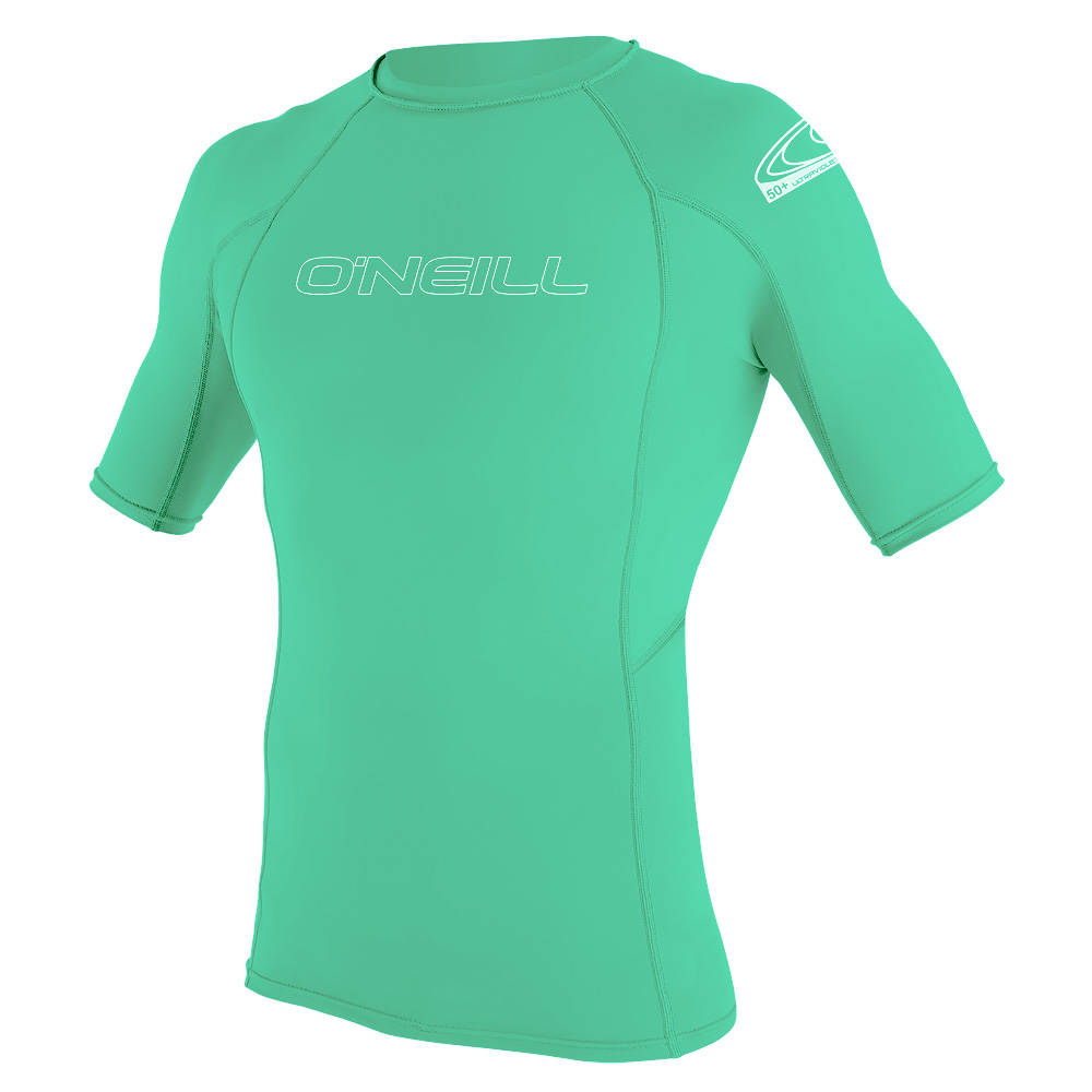 schnelltrocknendes UV-Schutzshirt Kinder aqua blau