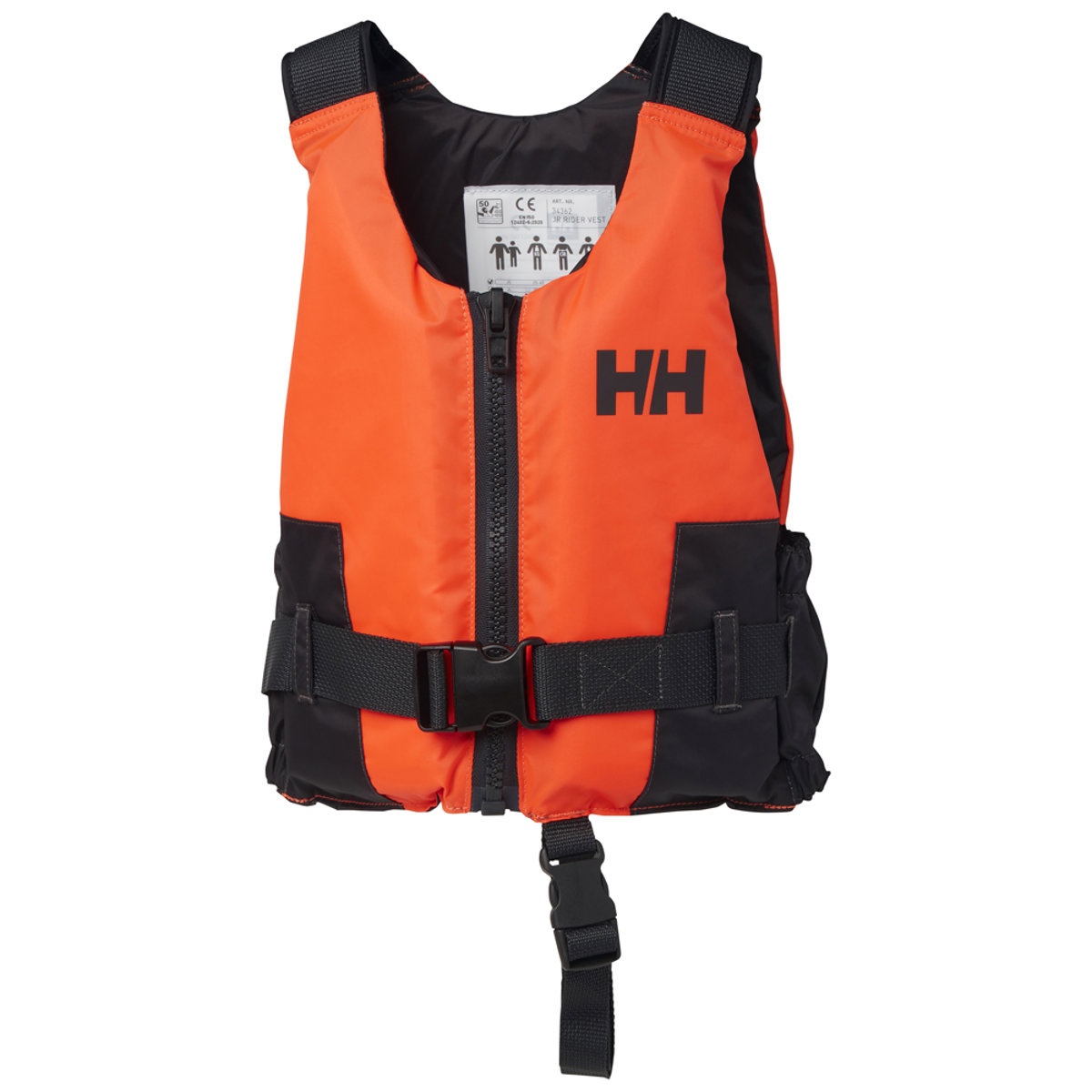 Helly Hansen Junior Rider schwimmweste orange 4