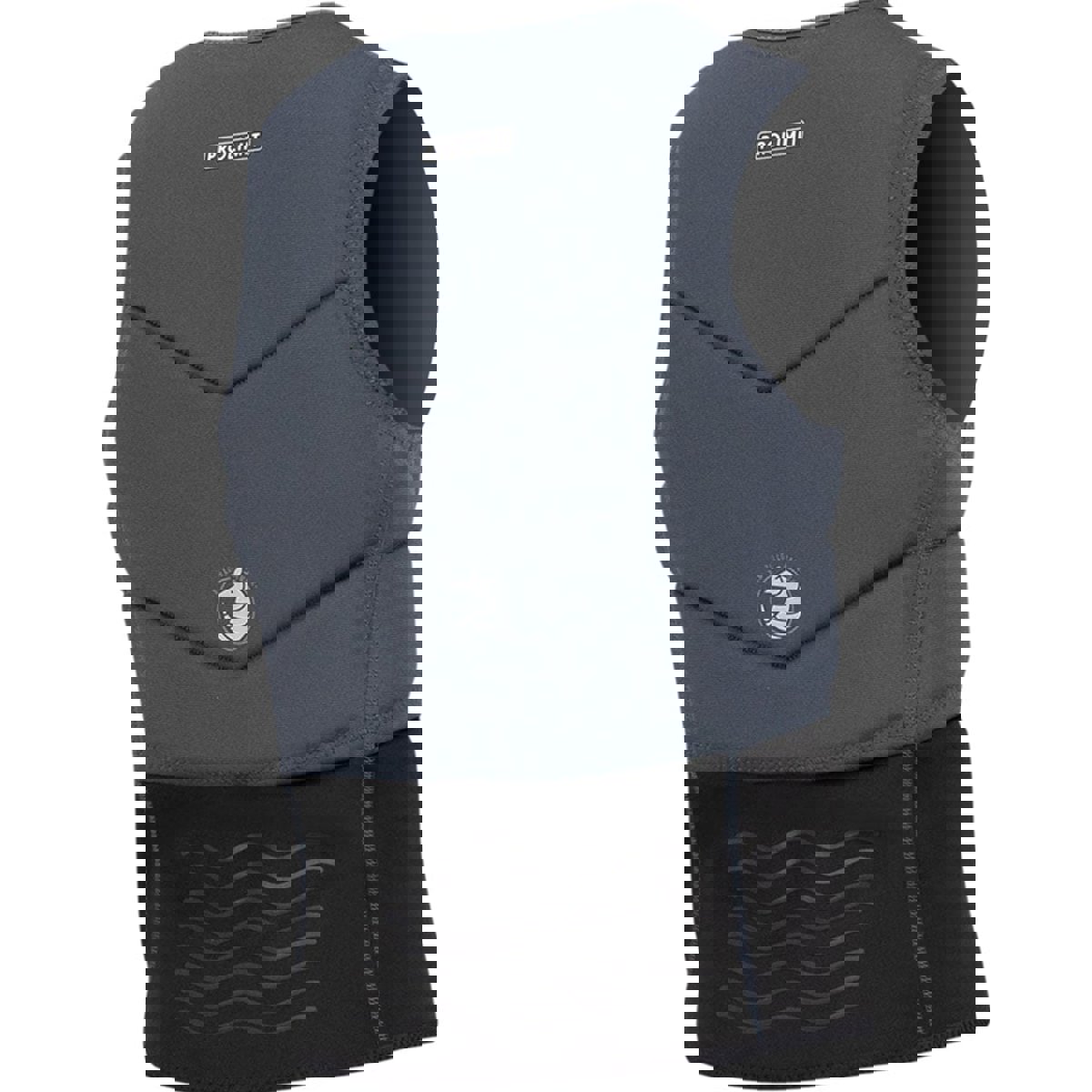 Prolimit Fusion Half Padded Impact Shield schwarz/grau 4