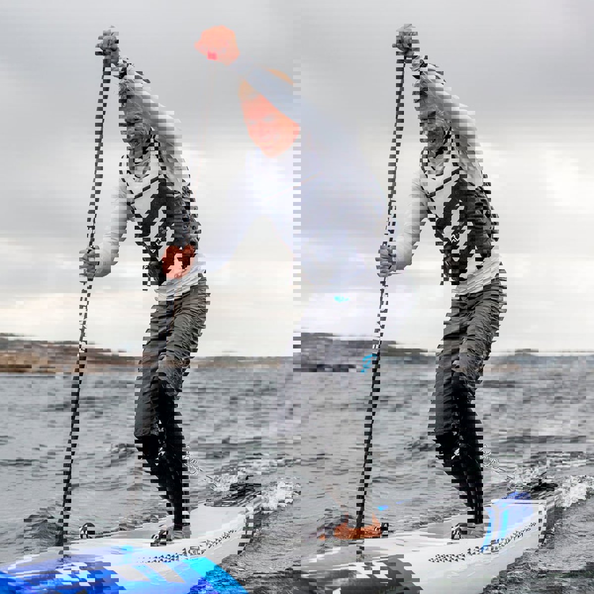 Baltic SUP Pro 50N schwimmwesten weiss/blau 2