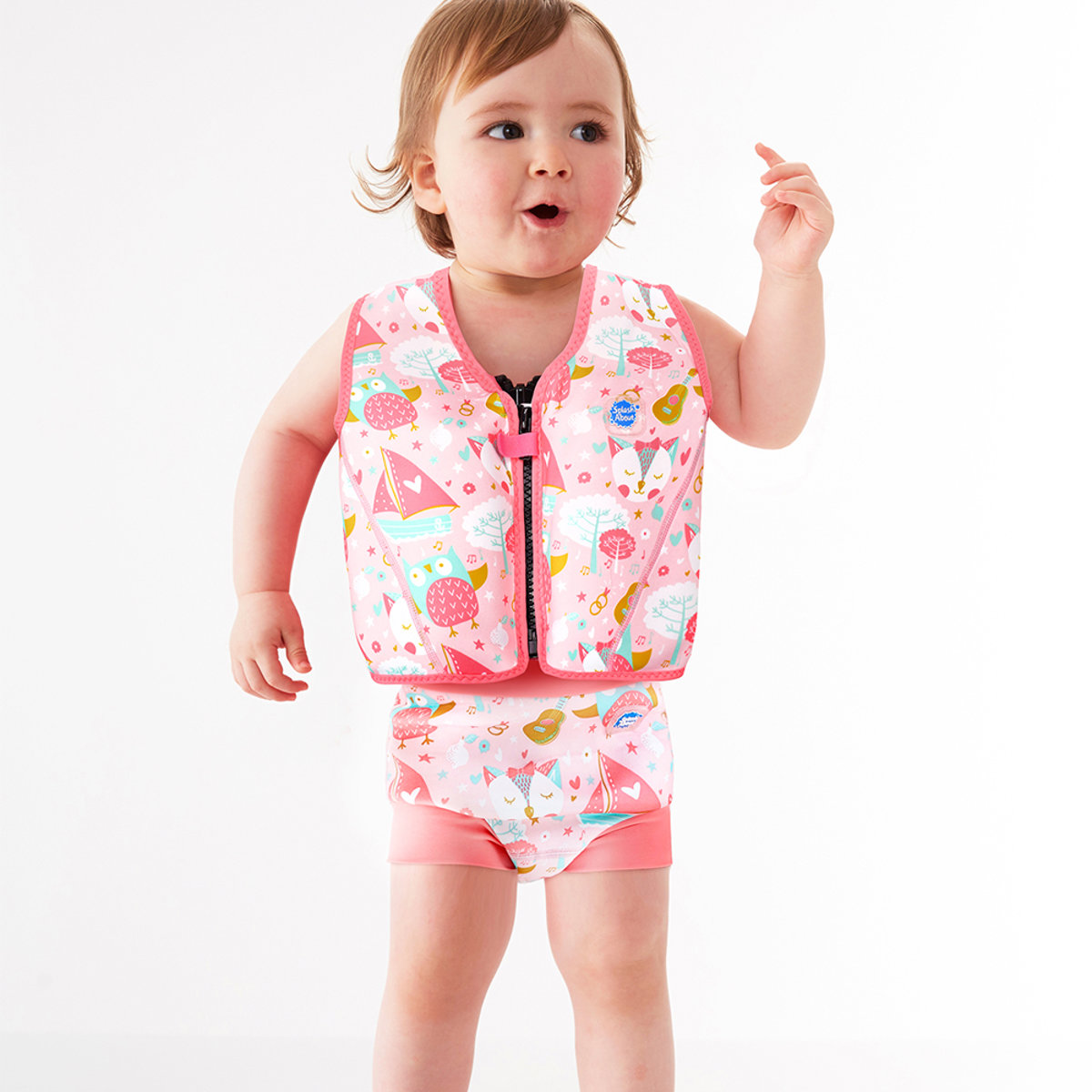 Splash About float jacket owl & cat 5