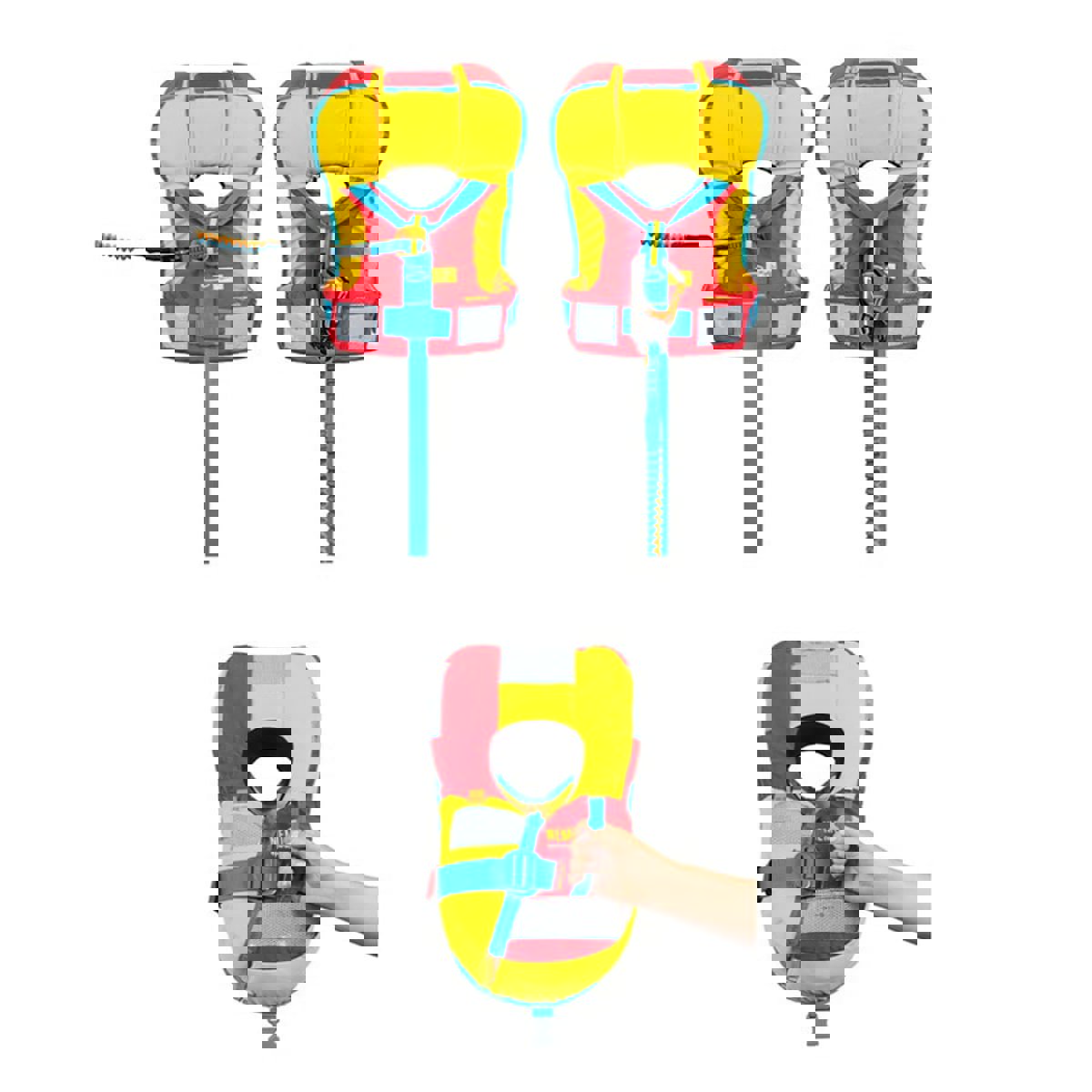 Spinlock Deckvest NEMO rettungsweste 0-15kg 4